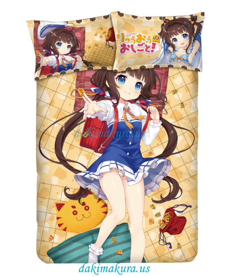 Ai Hinatsuru - Ryuuou no Oshigoto Anime 4 Pieces Bedding Sets,Bed Sheet Duvet Cover